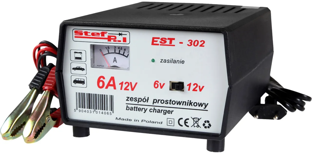 prostownik do akumulatora 6V