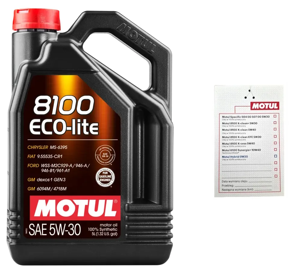 Motul 8100 Eco-lite 5W-30 opakowanie