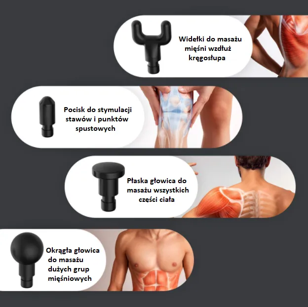 jak prawidłowo używać pistoletu do masażu na plecach