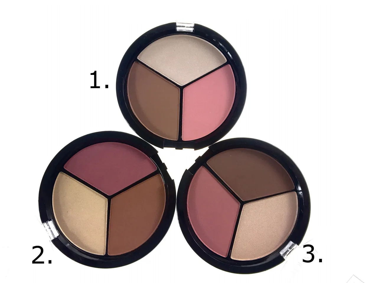 makijaż twarzy konturowanie róż bronzer rozświetlacz