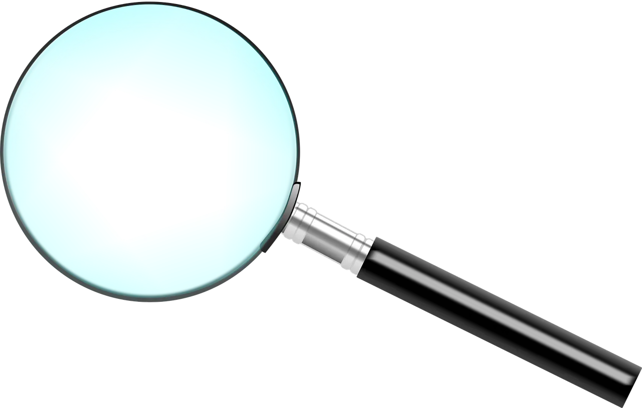 lupa na dokumentach lub symbol weryfikacji firmy