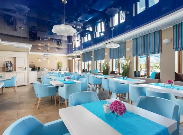 Restauracja Lazurowa Jastrzębia G&oacute;ra wnętrze