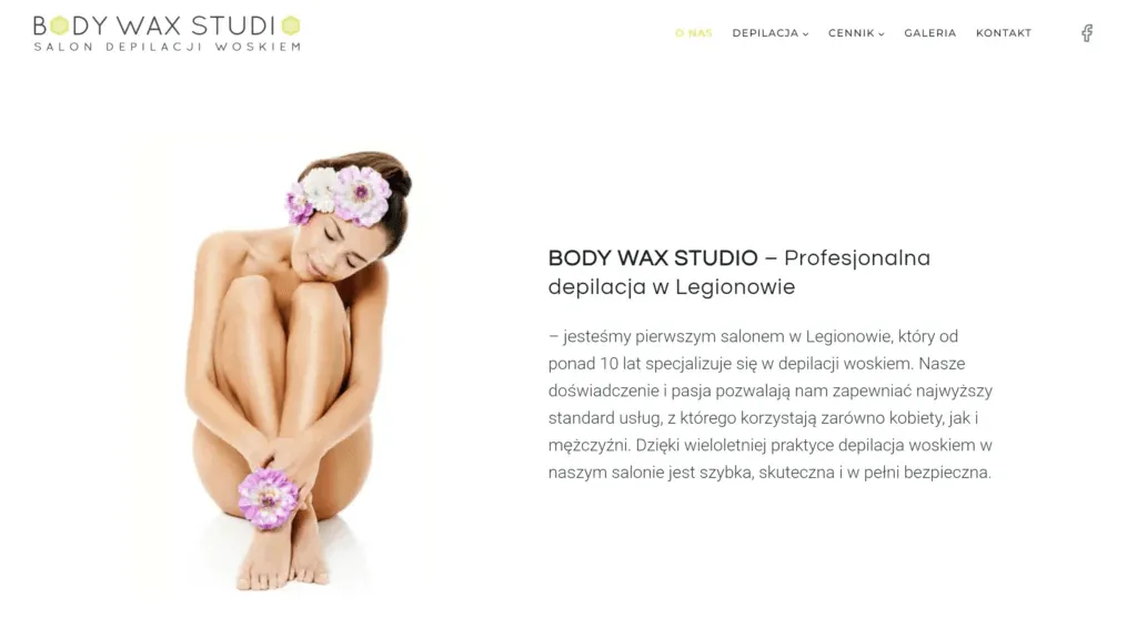 depilacja woskiem cennik salon