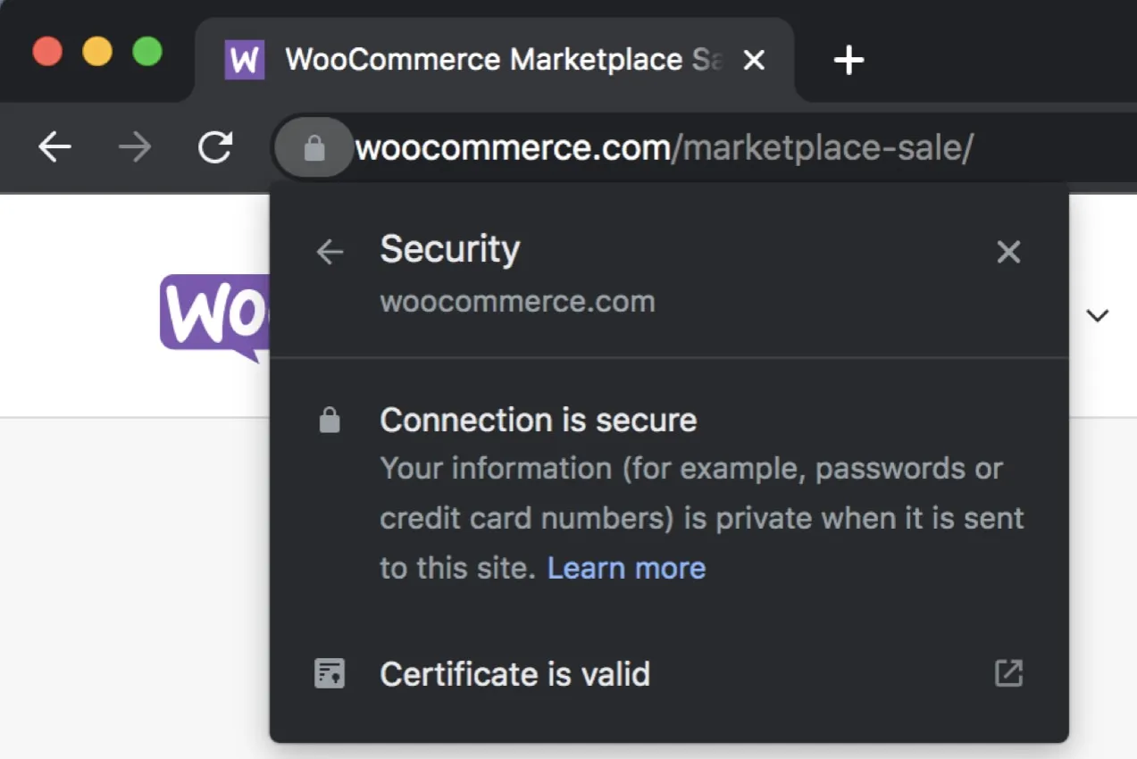hosting woocommerce certyfikat ssl