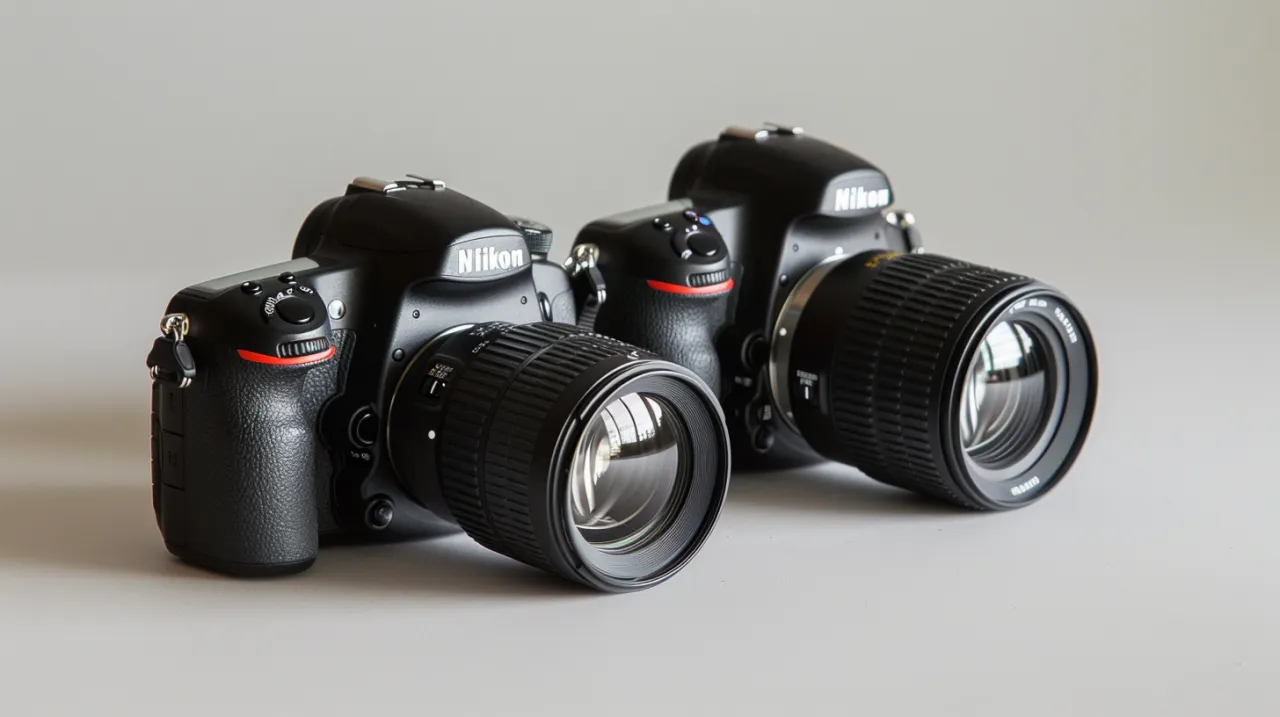 Zdjęcie Nikon D300 vs Nikon D3200 - porównanie aparatów Nikon D300 i D3200.