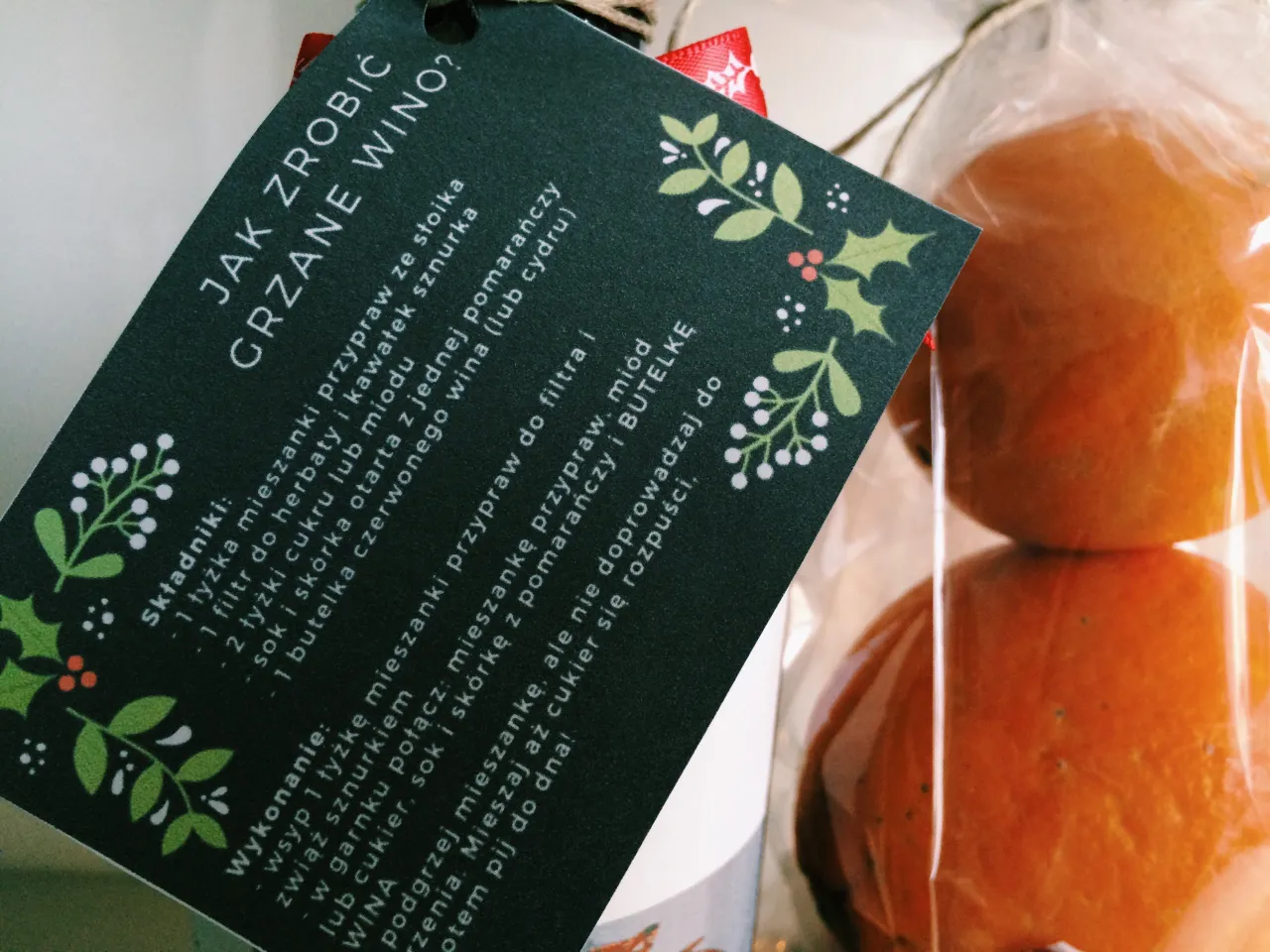 domowa przyprawa do grzańca prezent słoiczek