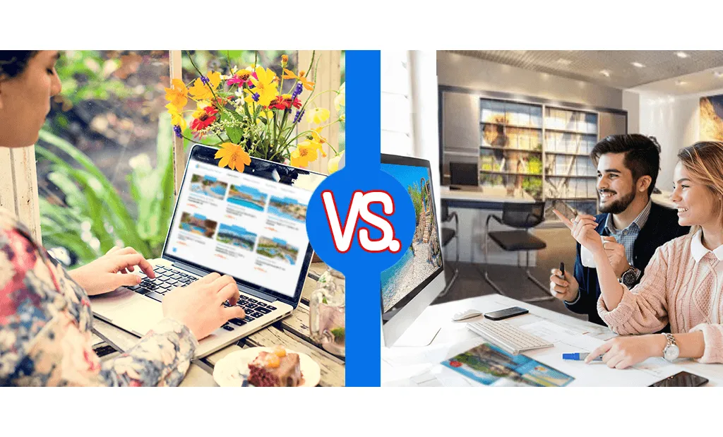 Biuro podr&oacute;ży online vs stacjonarne por&oacute;wnanie