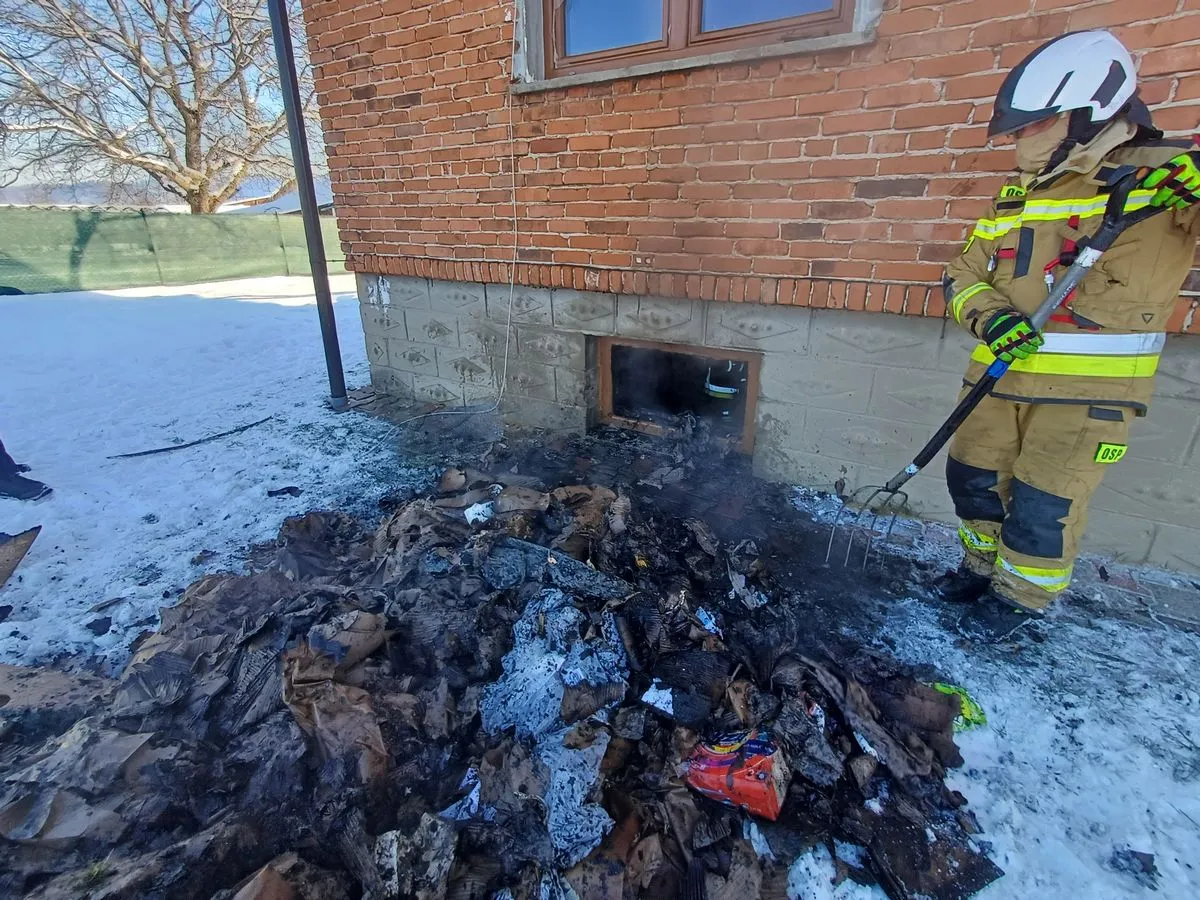Zagrożenia pożarowe w kotłowni domowej