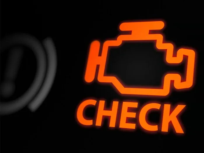 kontrolka check engine lpg