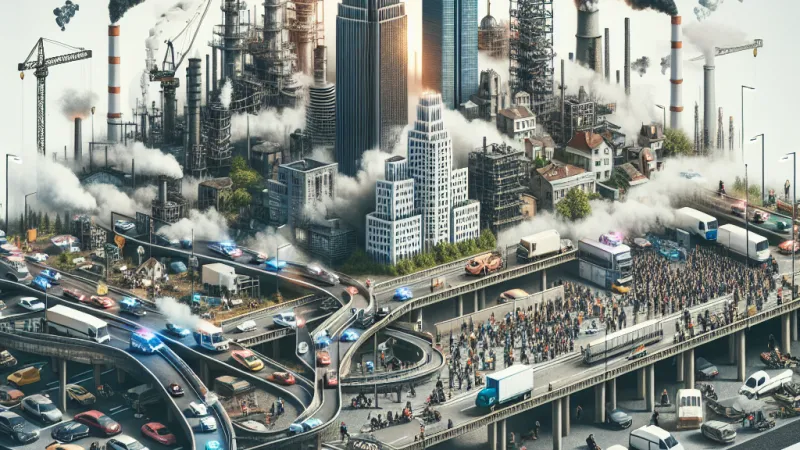 przeludnienie miast problemy społeczne