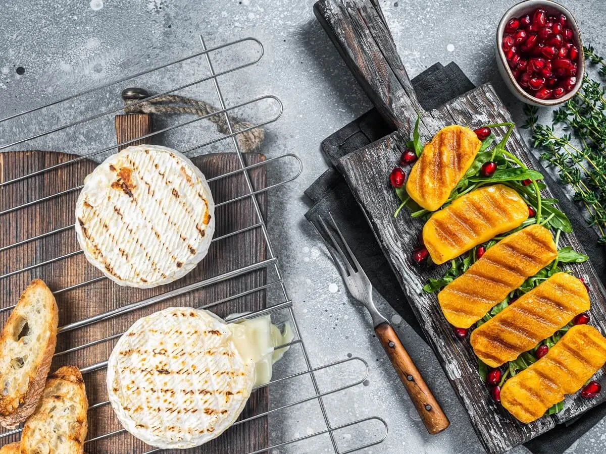 grillowane sery halloumi oscypek camembert