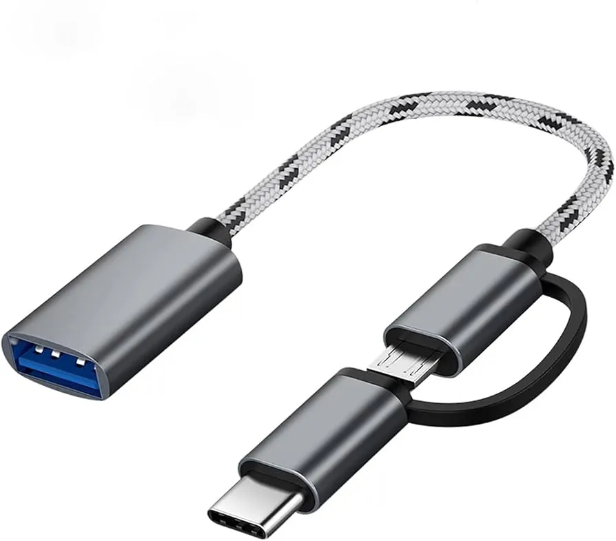 kabel USB OTG i adaptery