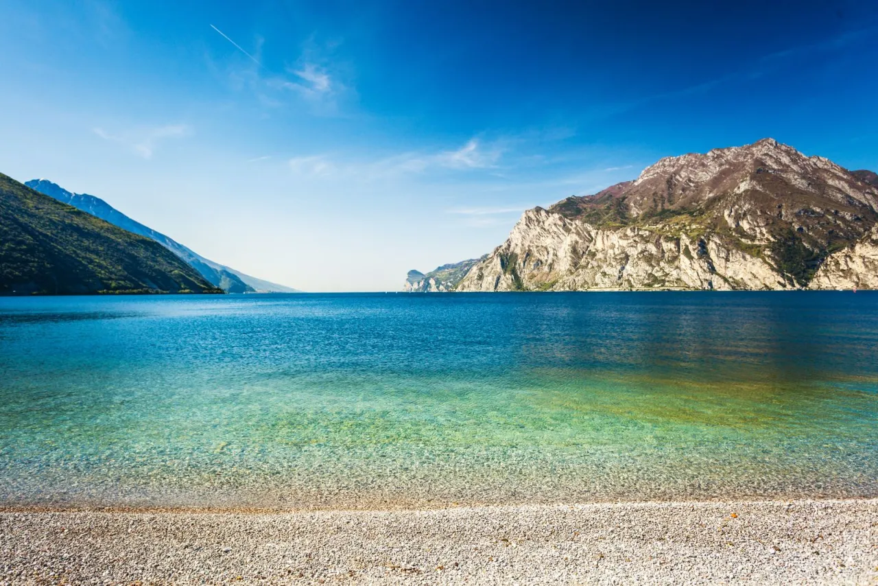 Spiagge Lago di Garda panoramica