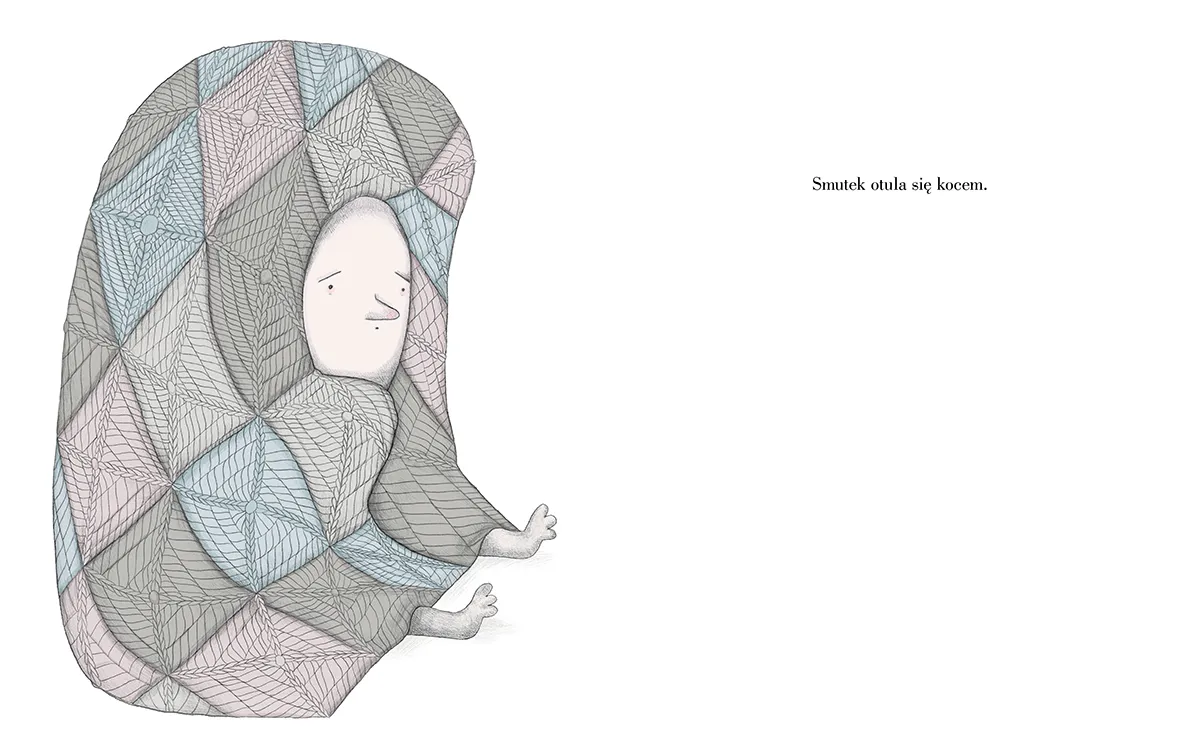 Co robią uczucia ilustracja personifikacja uczuć