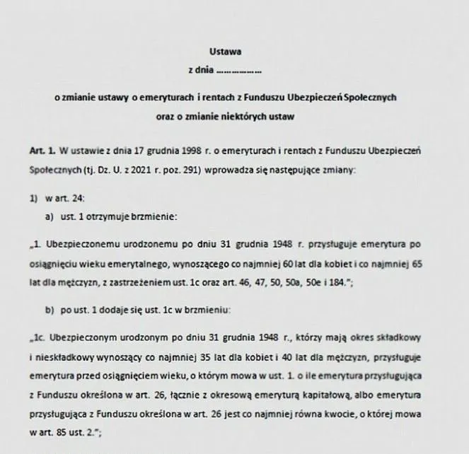 Zdjęcie Emerytura po 40 latach pracy: Zaskakująco niskie świadczenia, które cię zszokują