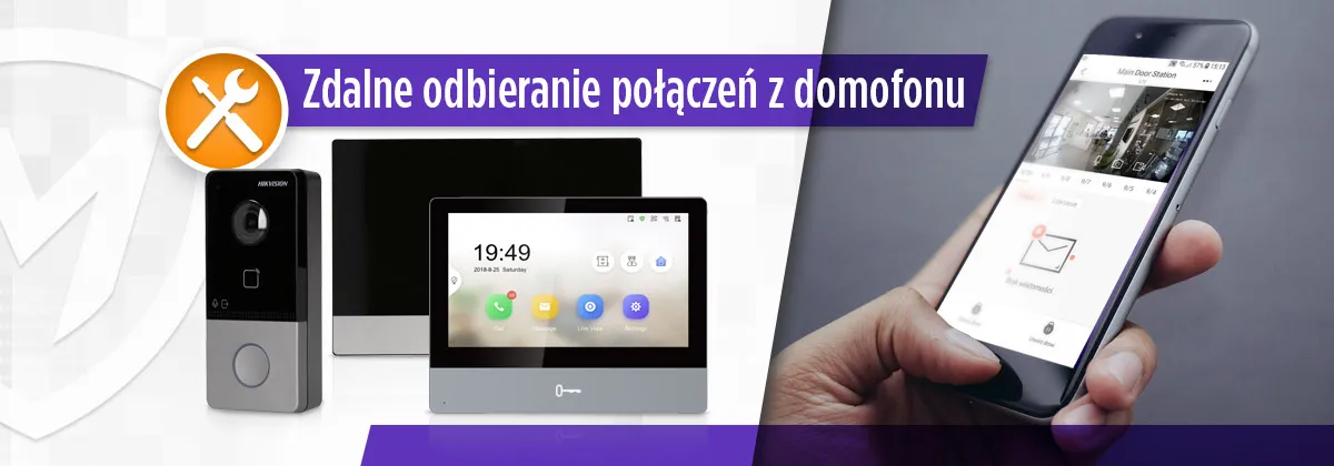 Interfejs aplikacji wideodomofonu mobilnego