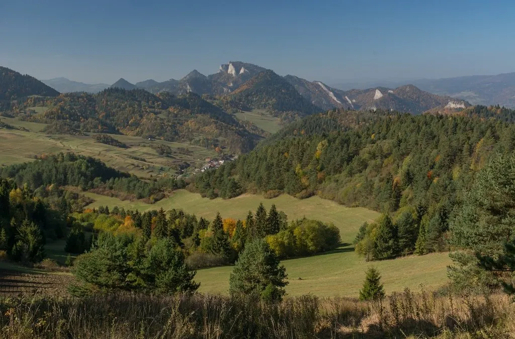 Gorce Pieniny widoki szlaki turystyczne