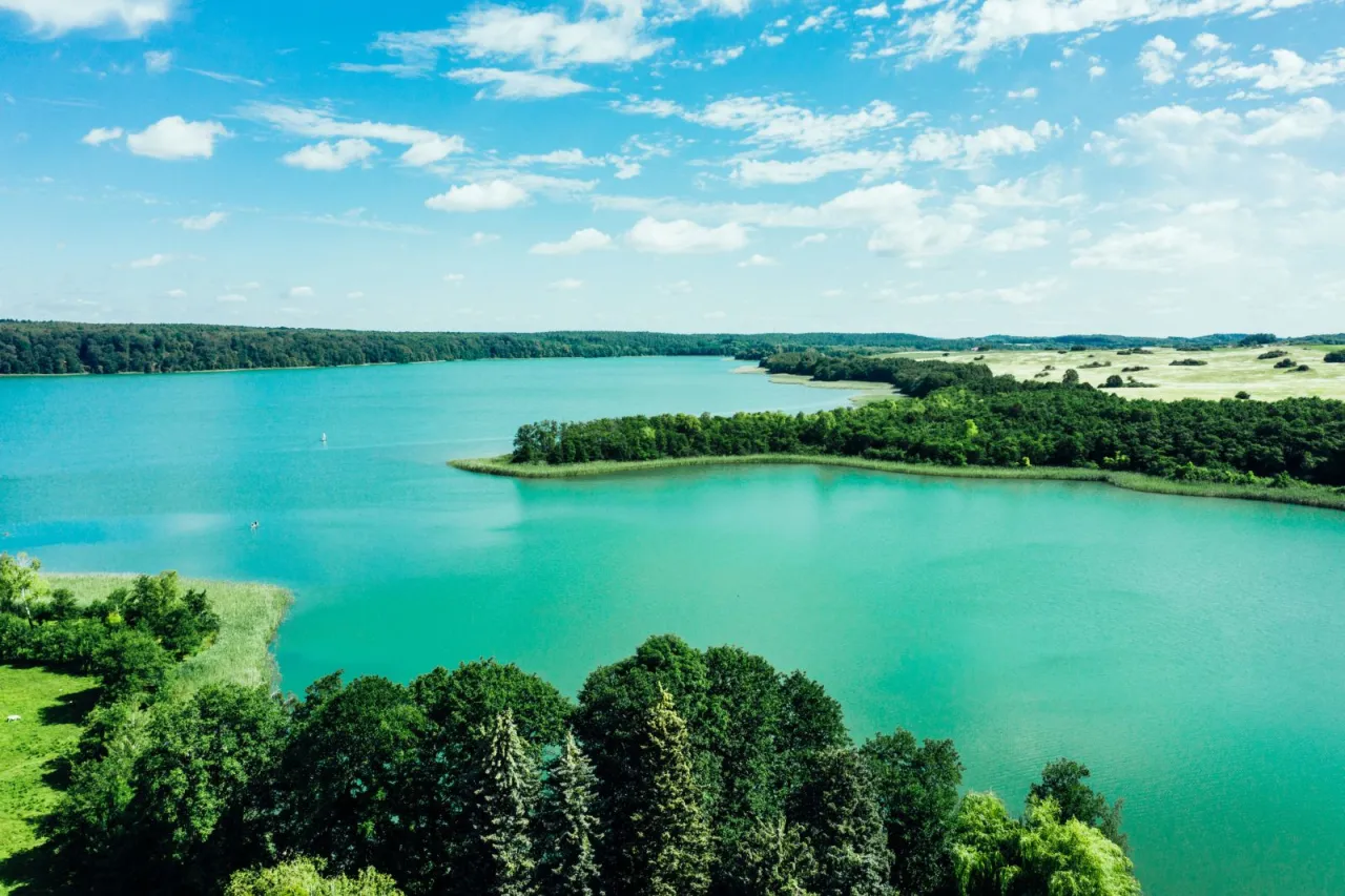 Idyllischer See Mecklenburg-Vorpommern ruhig