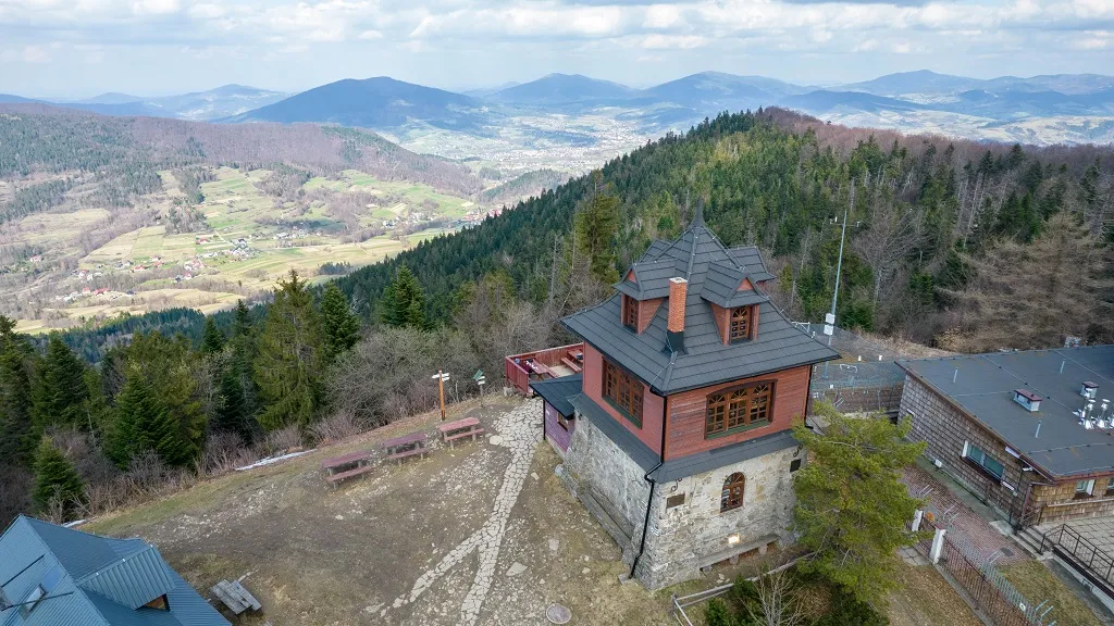 Beskid Wyspowy Luboń Wielki gołoborze