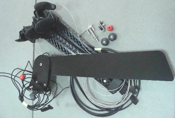 materiały do budowy steru kajaka