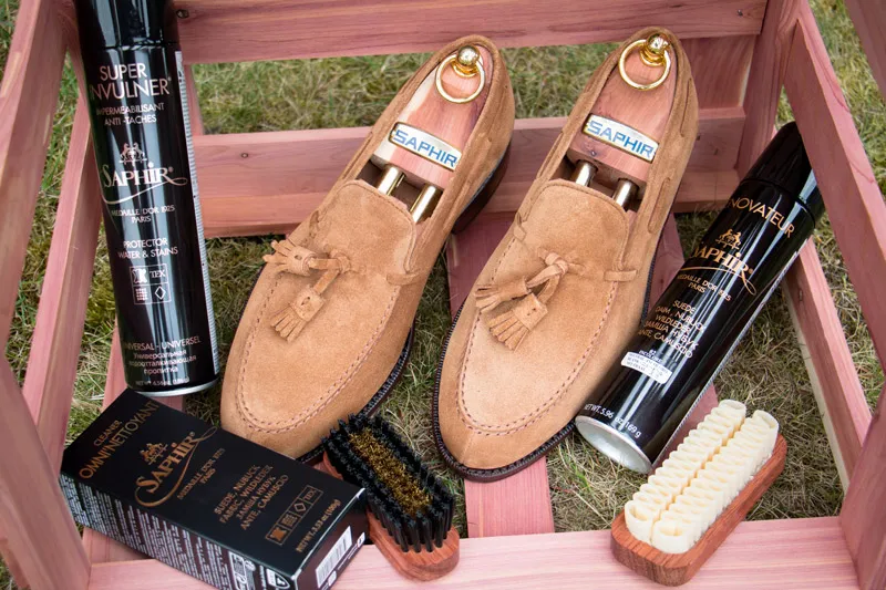 Prawidła do butów zamszowych