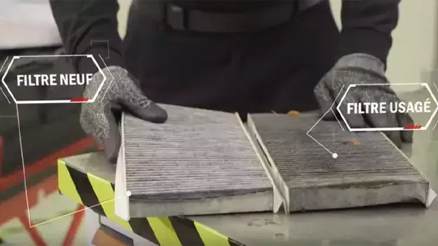 filtre habitacle neuf vs usagé