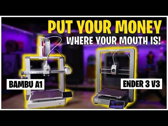 Porównanie drukarek 3D Creality Ender 3 i Bambu Lab A1