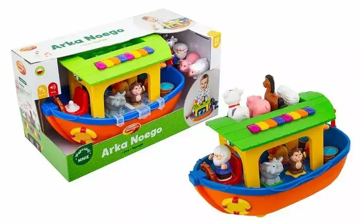 Arka Noego zabawka drewniana i interaktywna