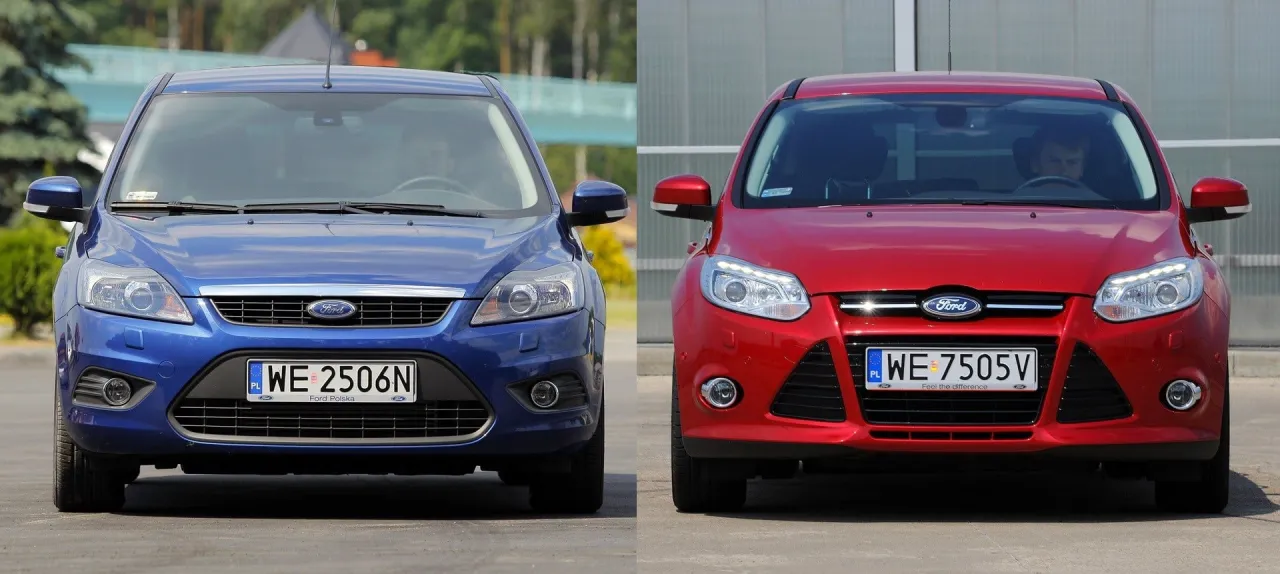 Ford Focus MK3 przed liftingiem i po liftingu porównanie