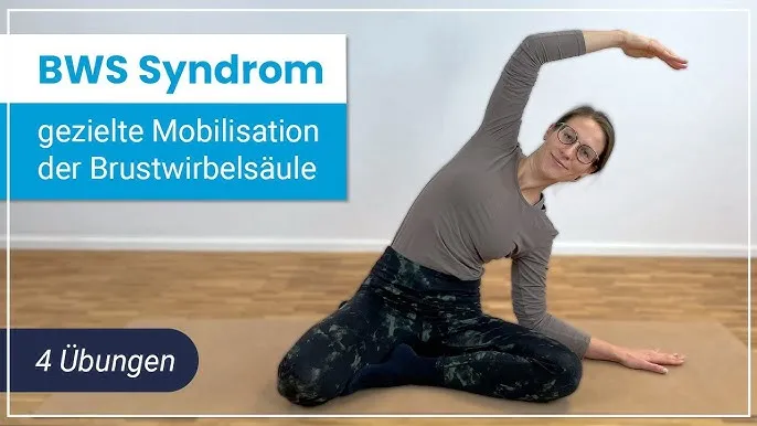 Einfache R&uuml;cken&uuml;bung f&uuml;r BWS Mobilisation