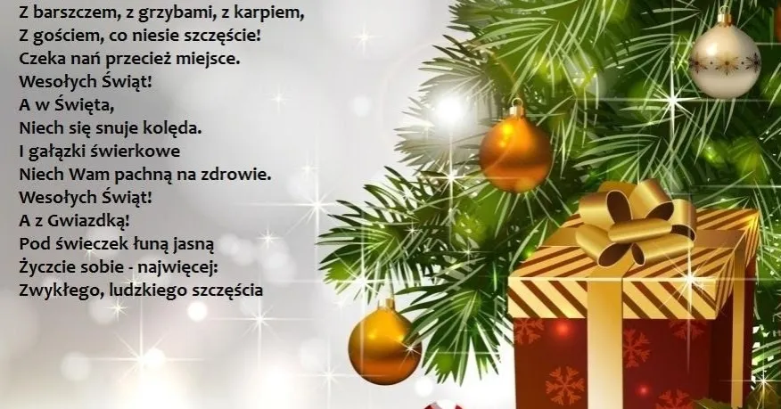 Piękne życzenia bożonarodzeniowe grafika