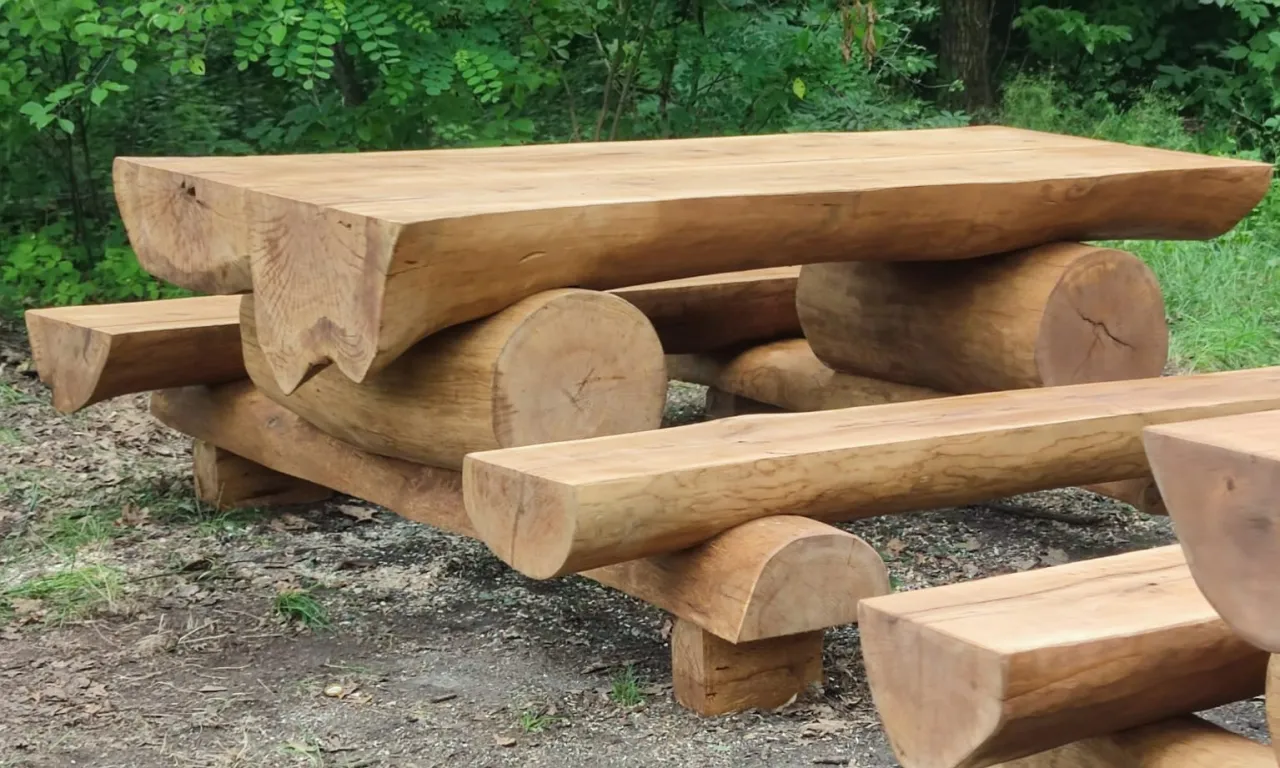 Meble z bali DIY inspiracje