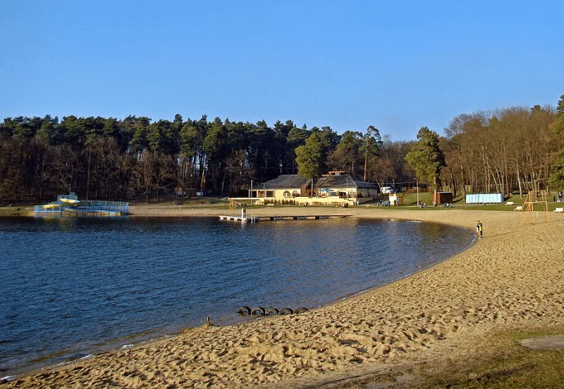 kąpielisko Jezioro Głębokie Szczecin plaża