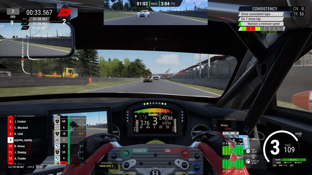 Assetto Corsa Competizione gameplay kierownica