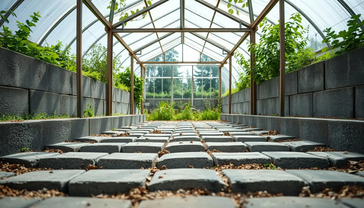 błędy przy budowie fundamentu pod szklarnię