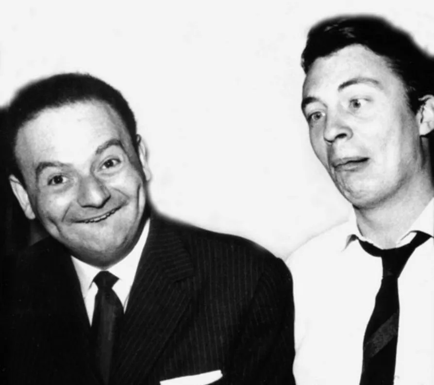 Ren&eacute; Goscinny i Jean-Jacques Semp&eacute; razem