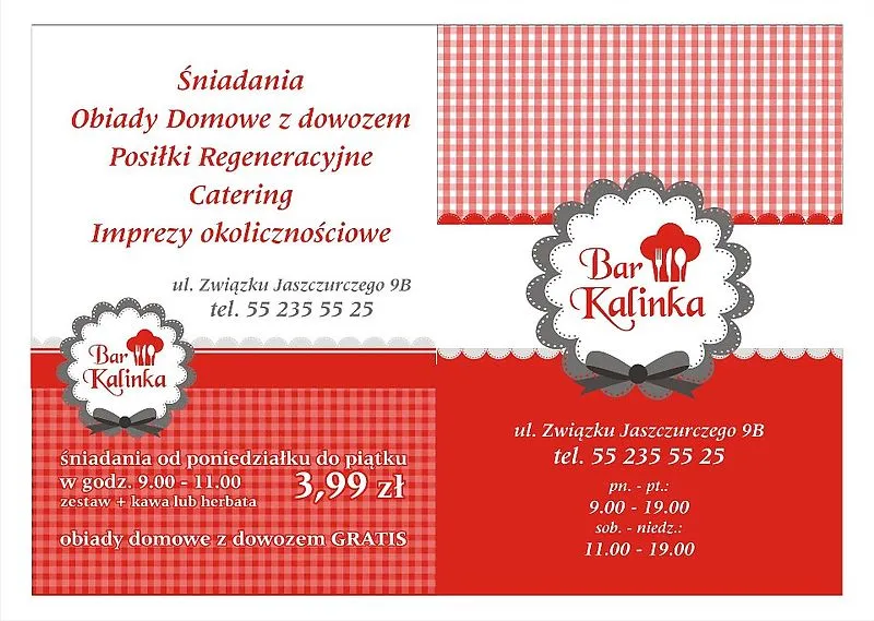 Bar Mleczny Elbląg, tanie obiady Elbląg