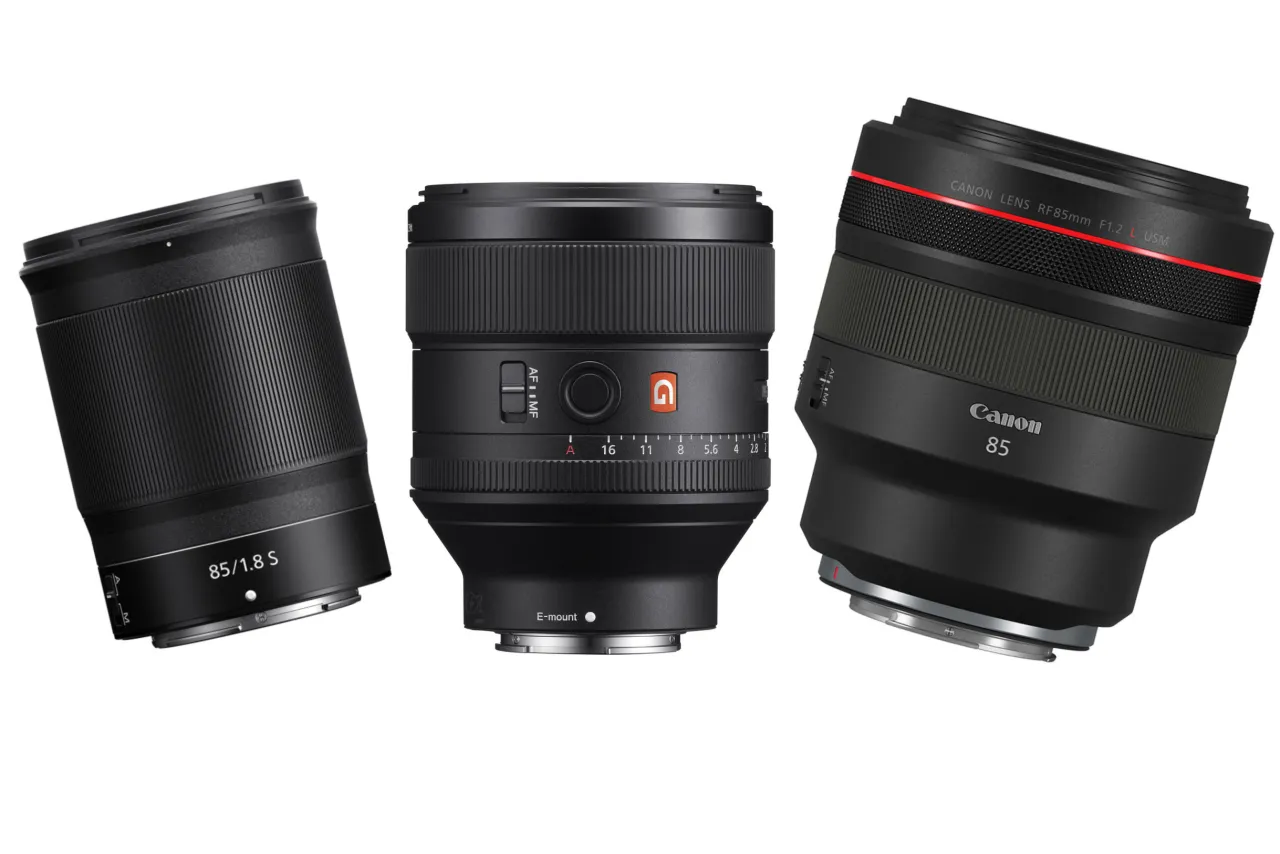 por&oacute;wnanie mocowań obiektyw&oacute;w Canon RF Nikon Z