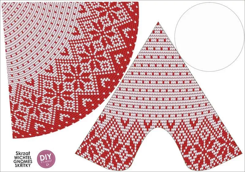 materiały do uszycia skrzata