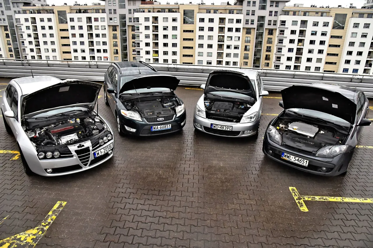 różne samochody z silnikiem 2.0 diesel