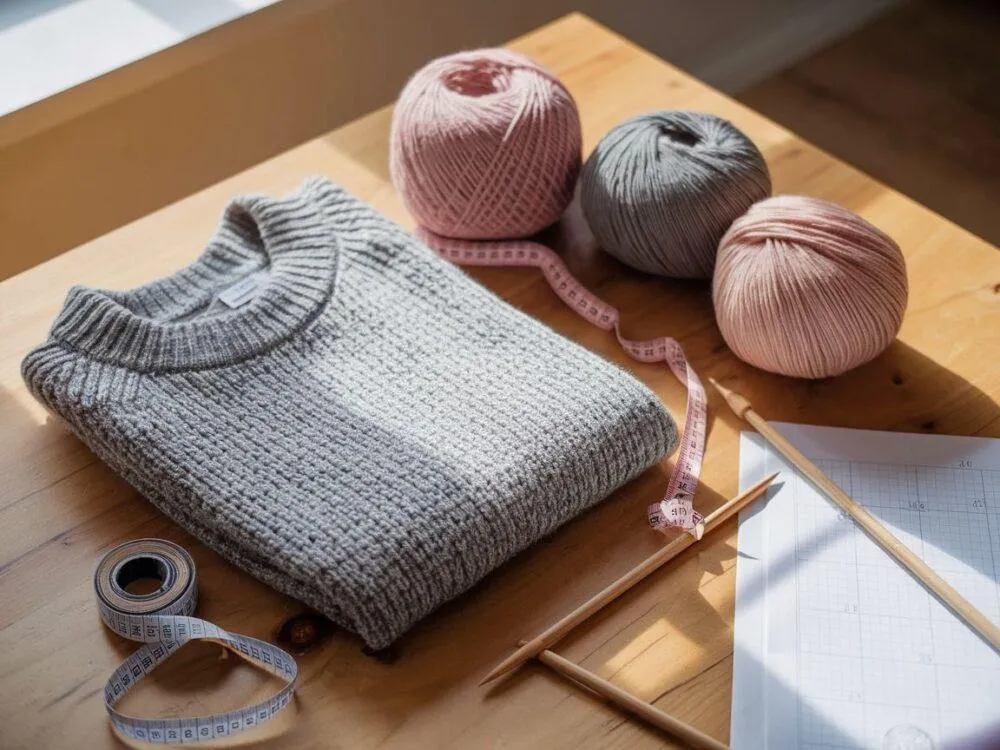 Zdjęcie Ile włóczki na sweter kalkulator – oblicz dokładnie swoje potrzeby