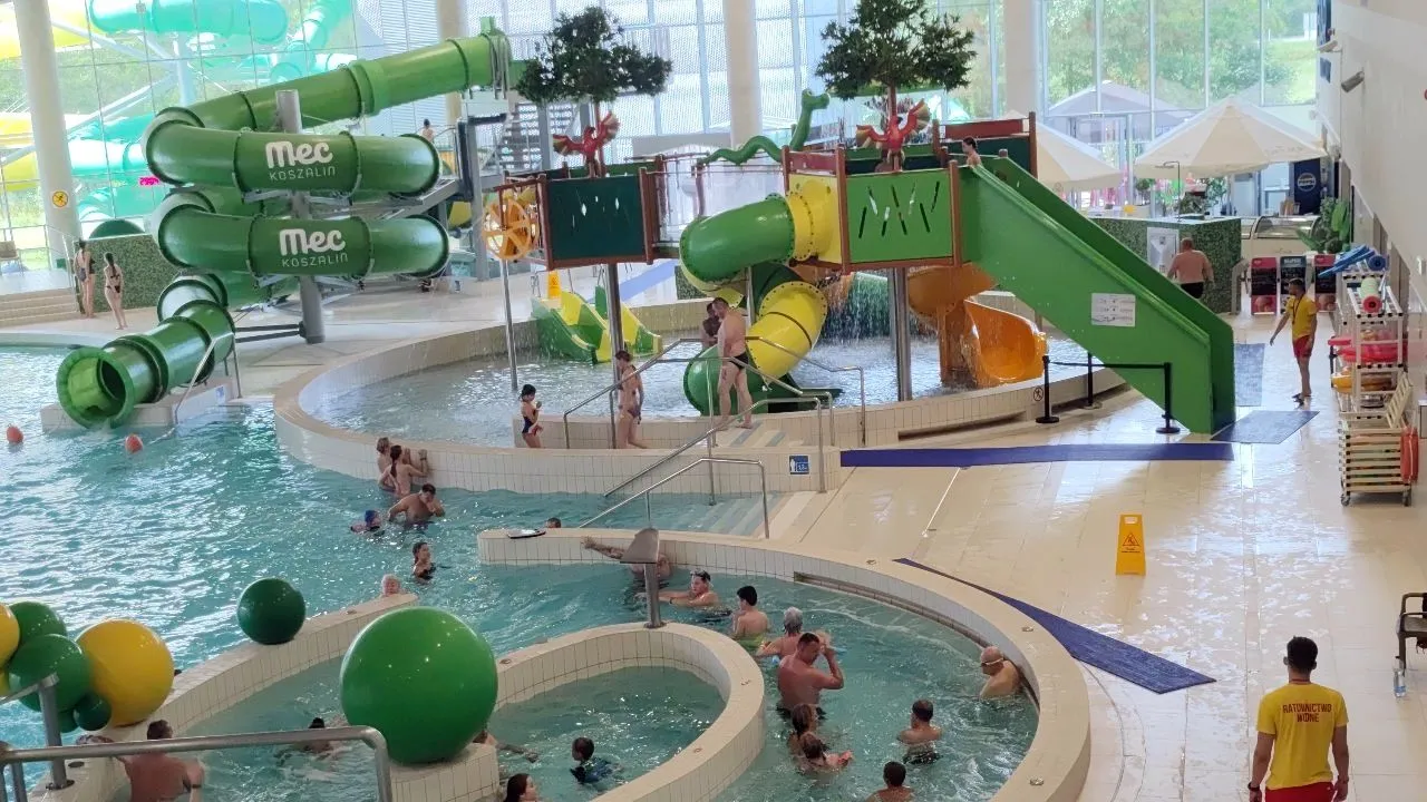 Park Wodny Koszalin wnętrze