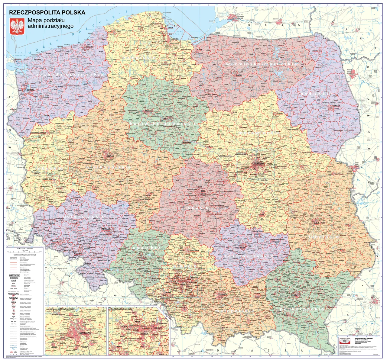 Geoportal.gov.pl mapa podział administracyjny