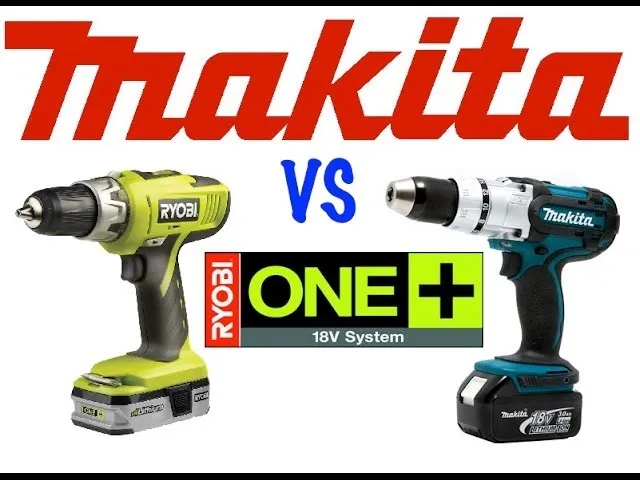 Ryobi ONE+ vs Makita LXT battery systems comparison
