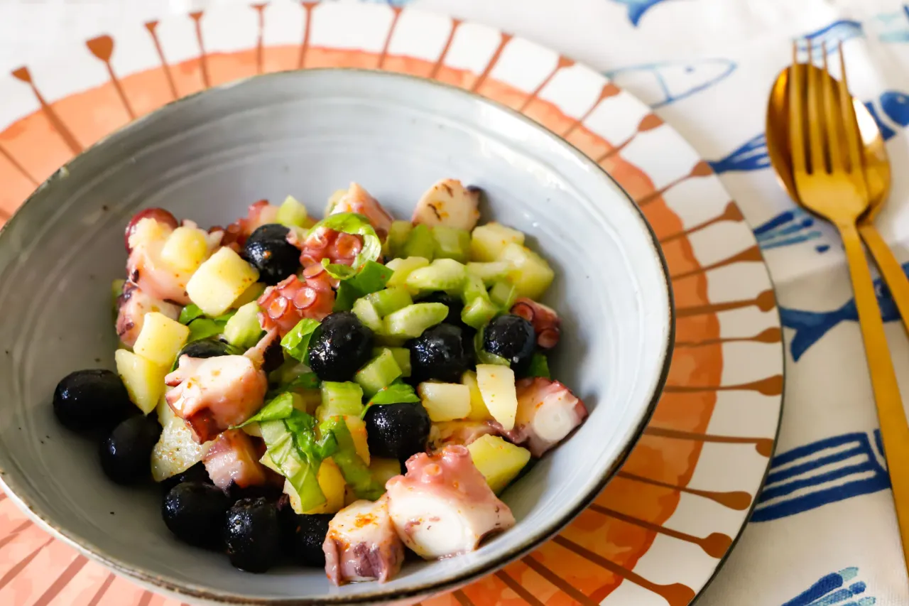 insalata di polpo varianti