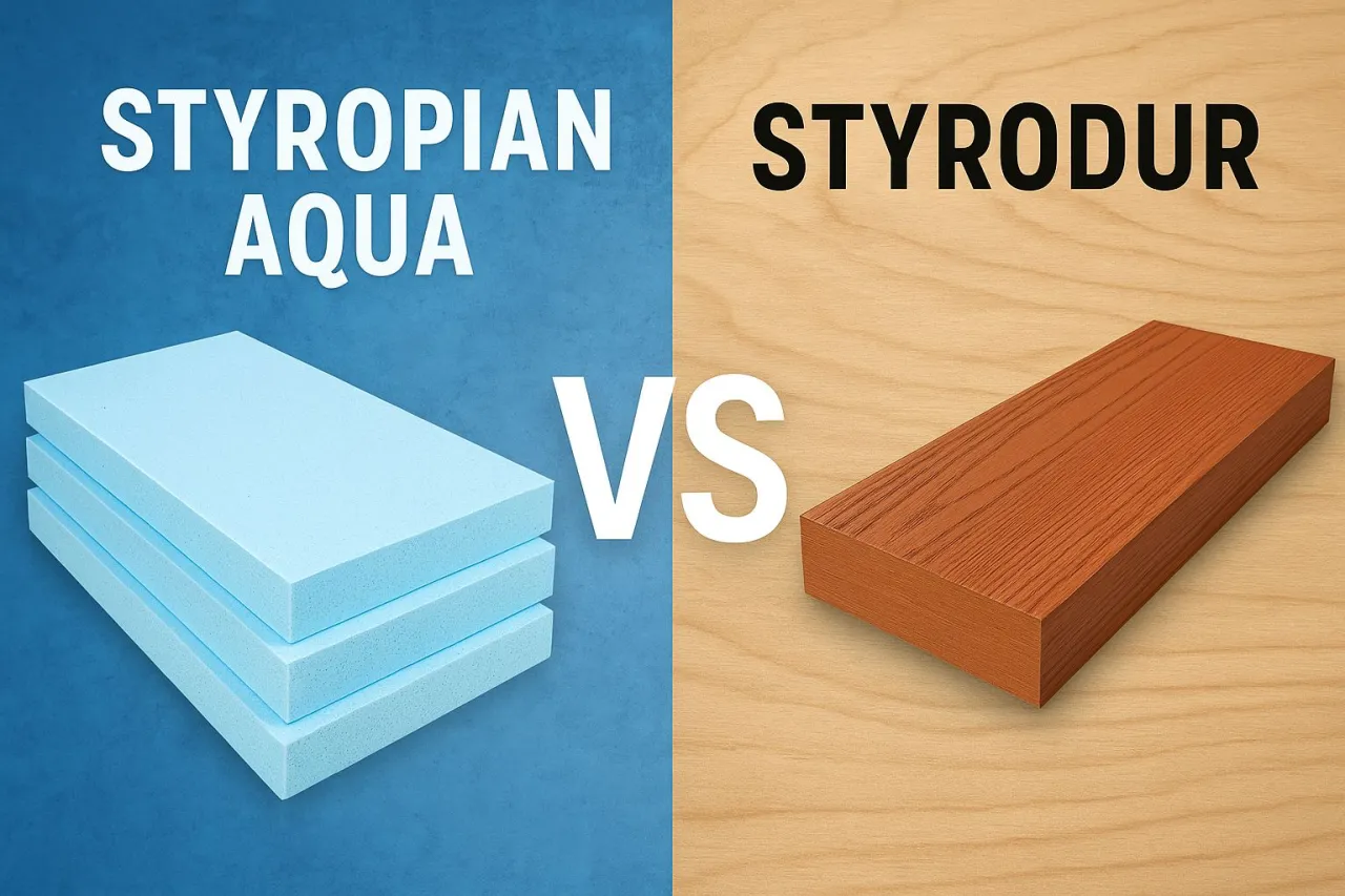 por&oacute;wnanie styrodur XPS styropian hydrofobowy EPS