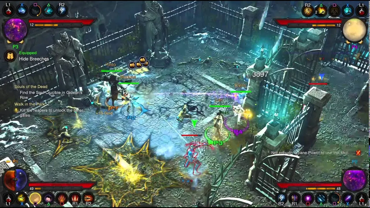 Diablo 3 PS4 local co-op setup