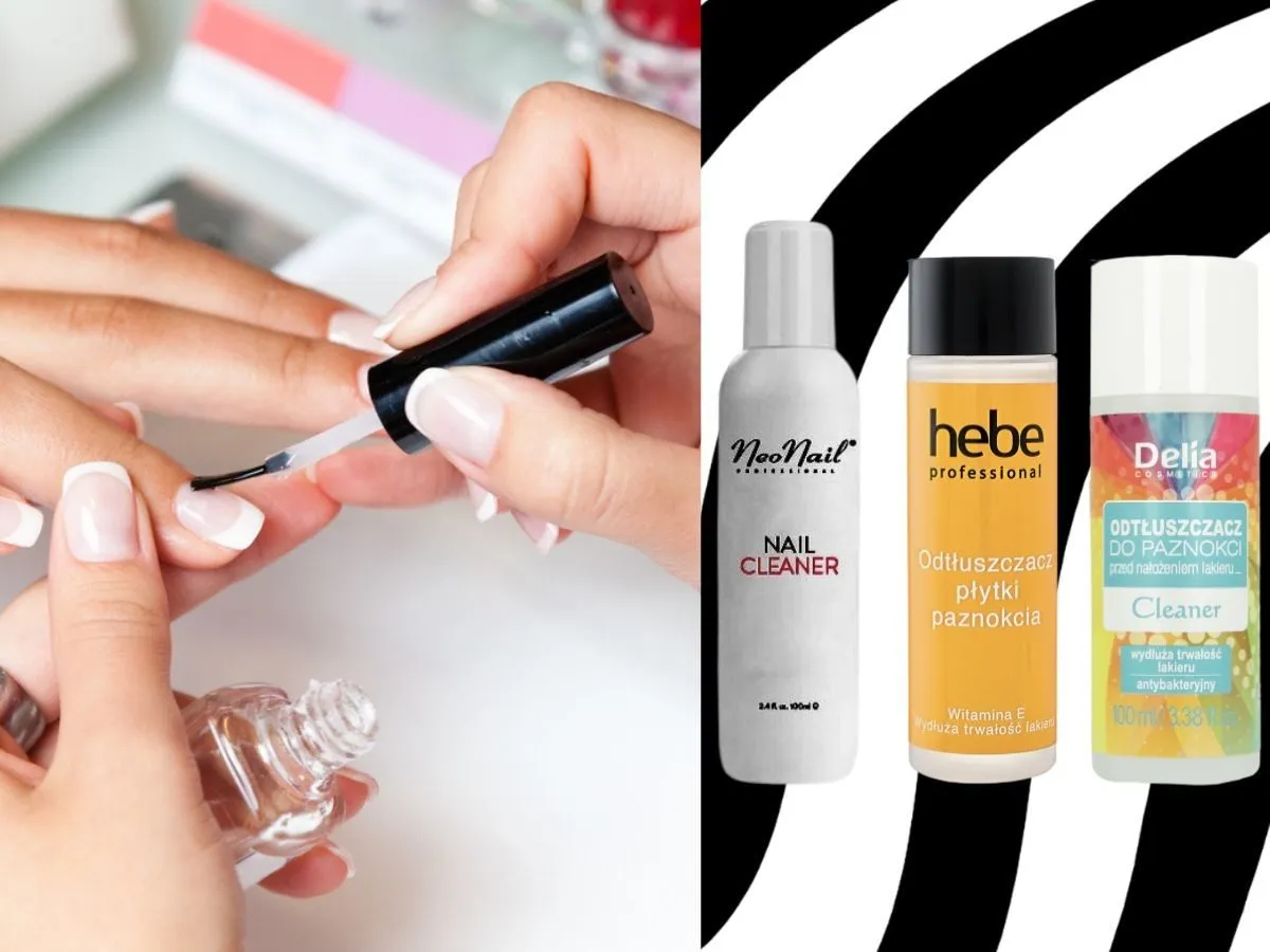 tabela por&oacute;wnanie skuteczności odtłuszczaczy paznokci