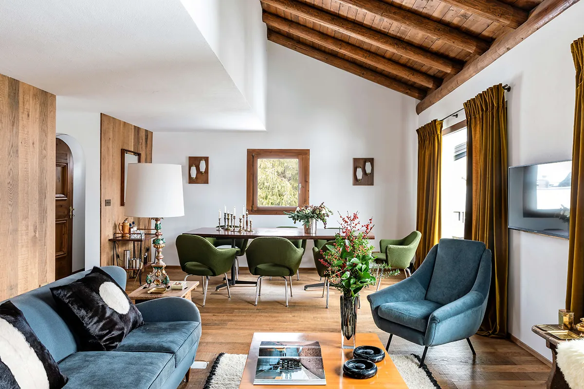 Arredamento casa montagna stile chalet chic