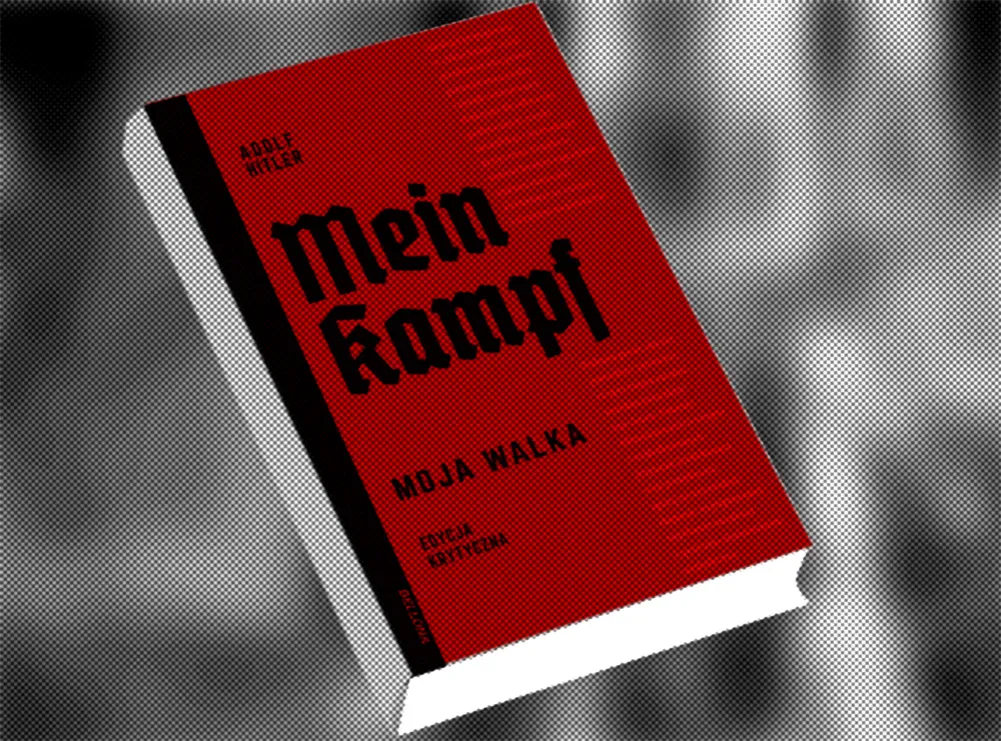 okładka polskie wydanie krytyczne Mein Kampf Bellona